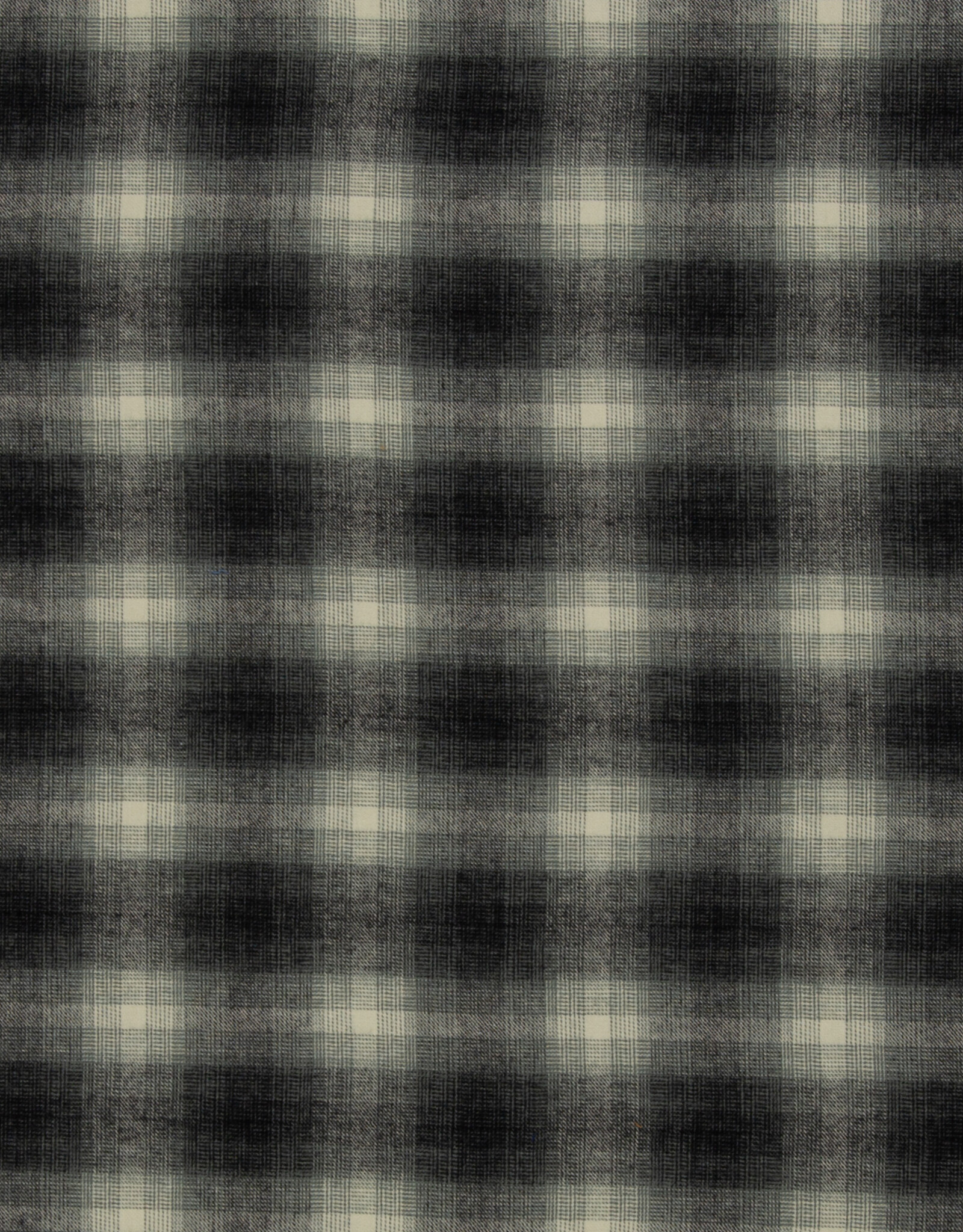 Flanel Maverick check zwart