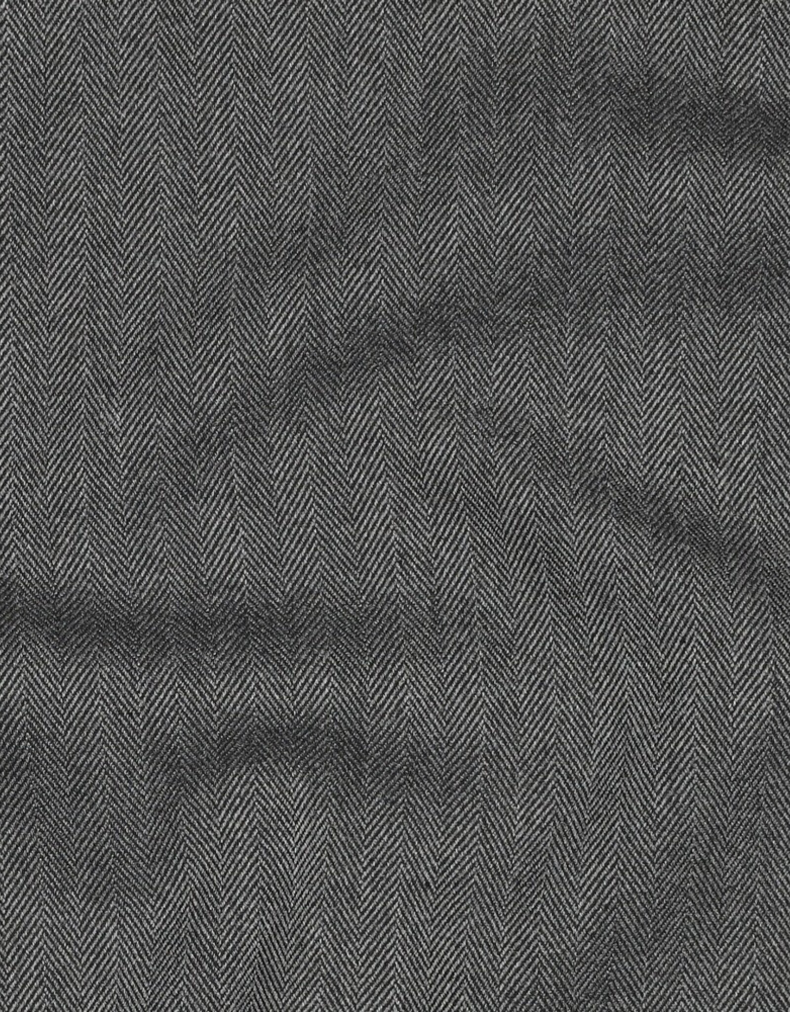 Gabardine herringbone grijs