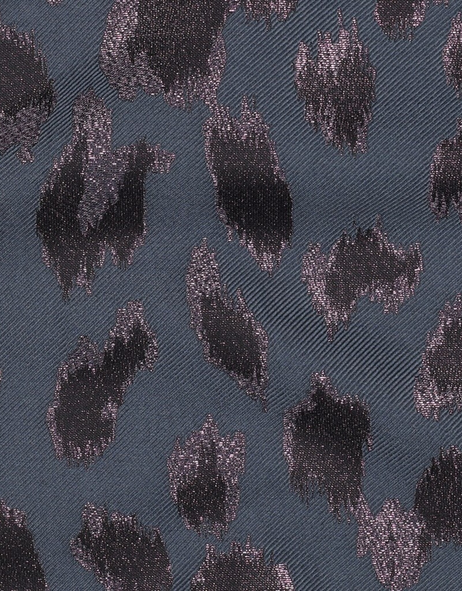 Jacquard animal skin petrol glitter roze