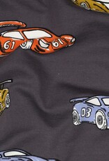 French terry raceauto grijs