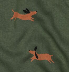 Jogging honden forest green