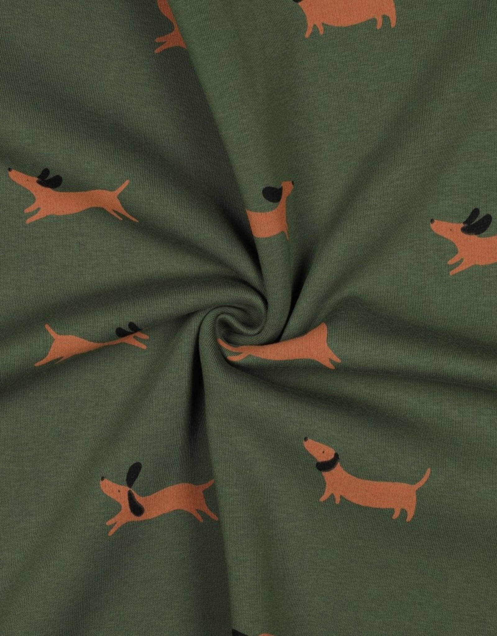 Jogging honden forest green