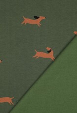 Jogging honden forest green