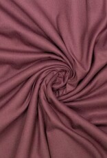 Bamboe organic fabric mauve wijnrood