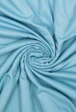 Bamboe organic fabric delphinium blauw