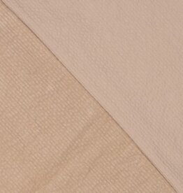 Corduroy met stretch - 8W bubble wash creme