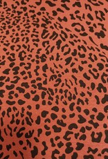 Heavy jogging  leopard terracotta