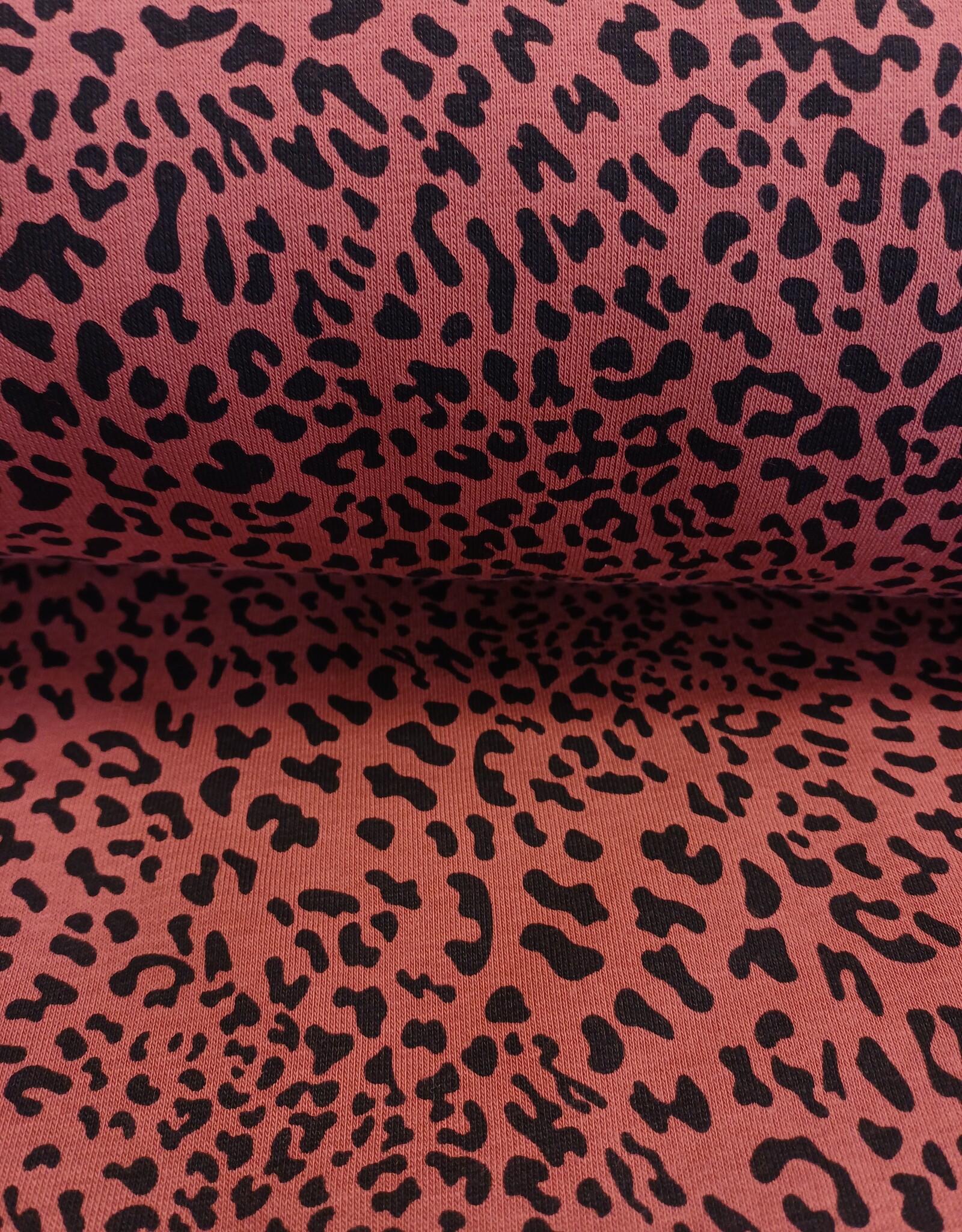 Heavy jogging  leopard terracotta