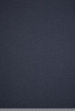 Katoen stretch denim look indigo blauw