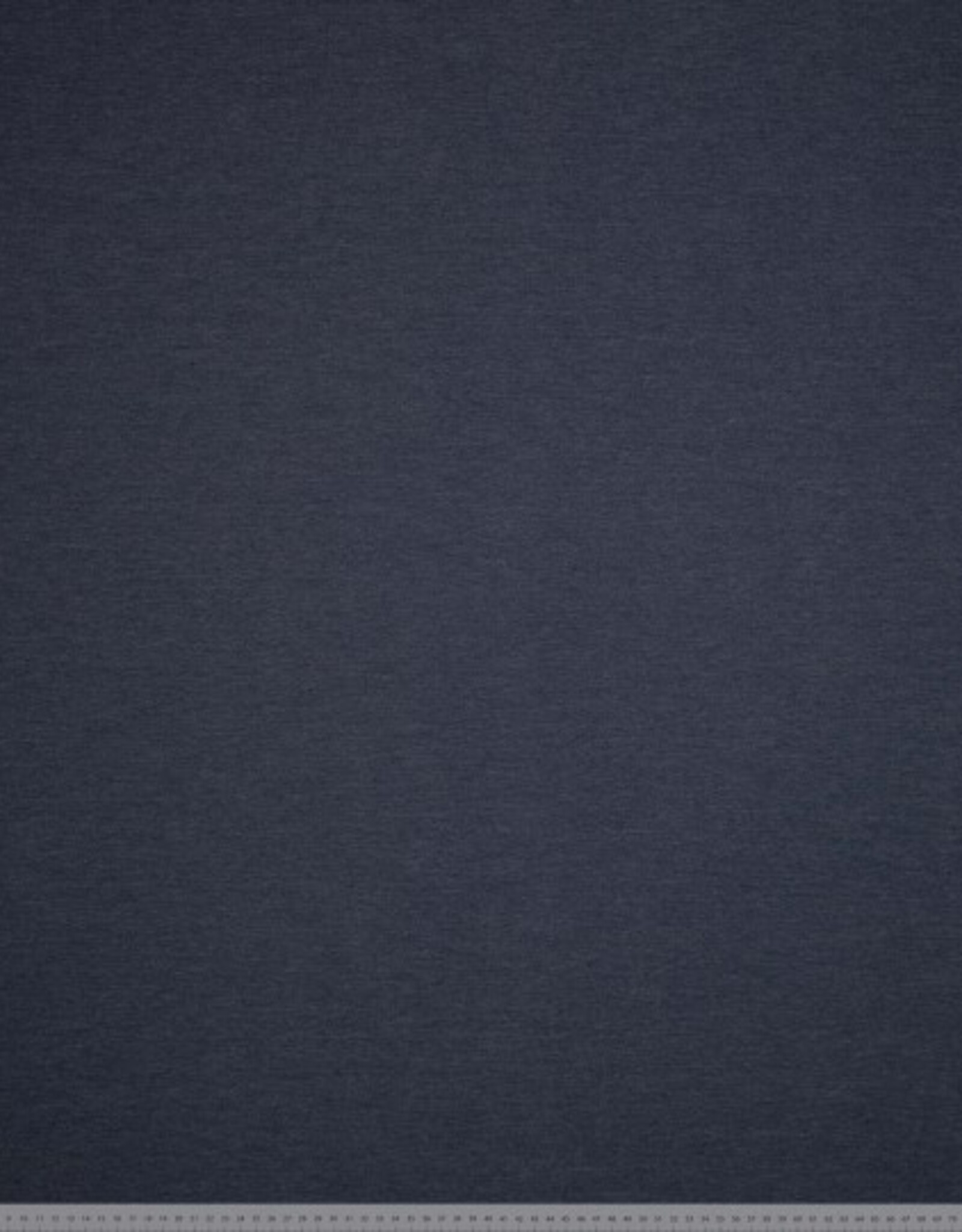 Katoen stretch denim look indigo blauw