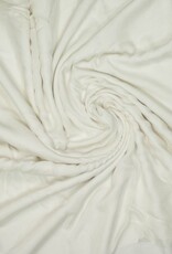 Cupro soft touch gebroken wit