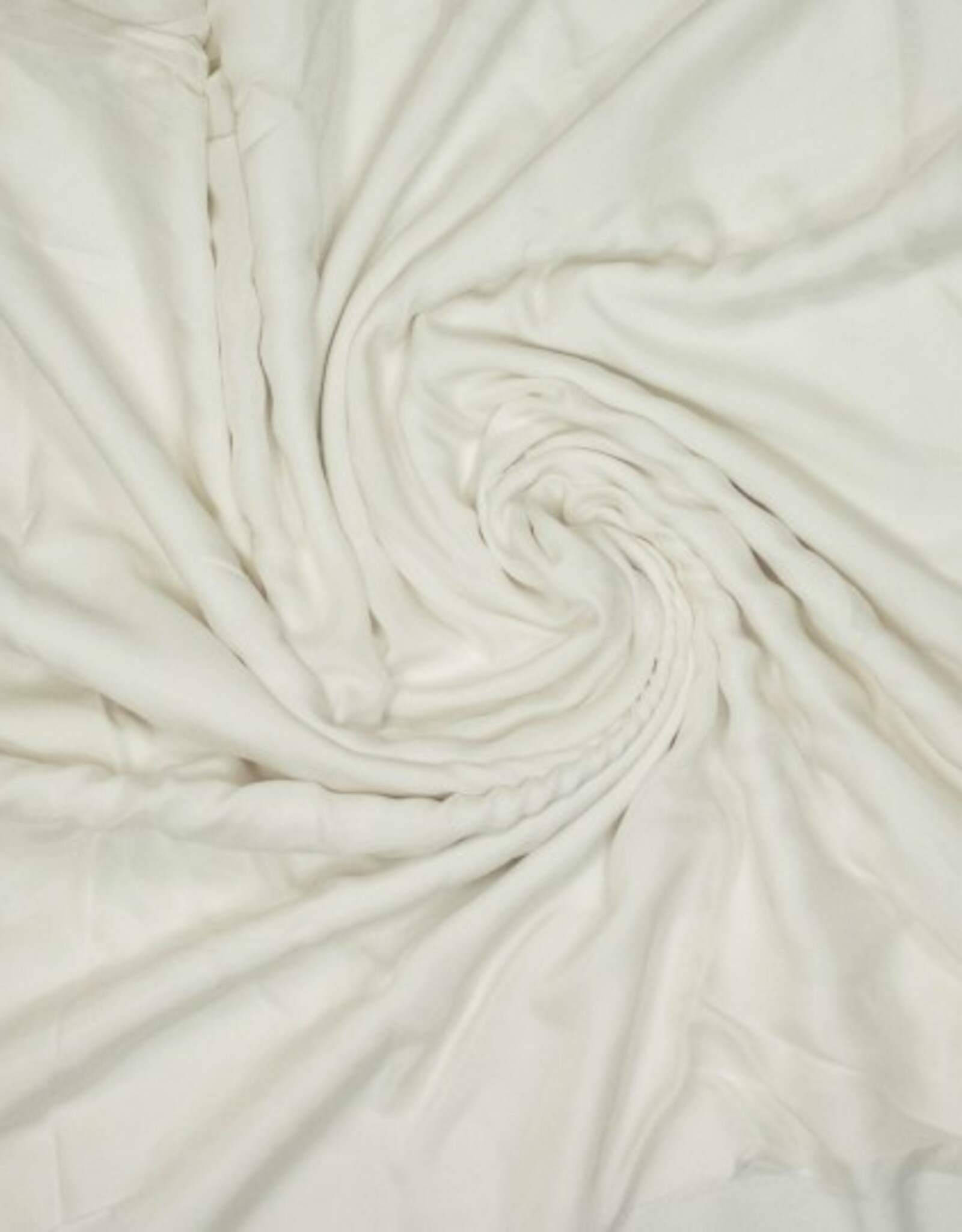 Cupro soft touch gebroken wit