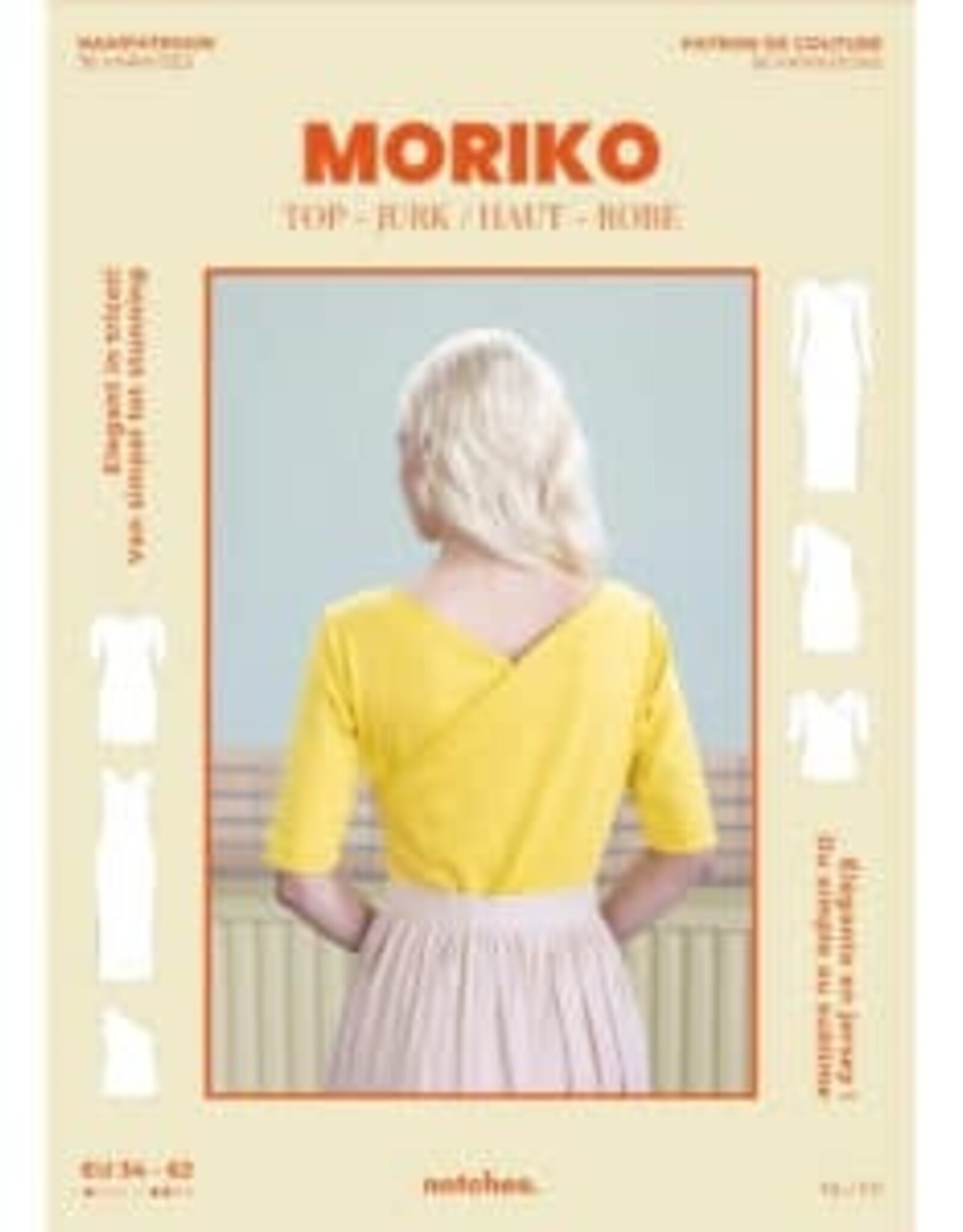 Moriko patroon top en jurk