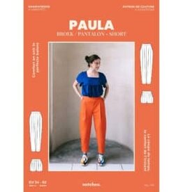 Paula patroon broek en short