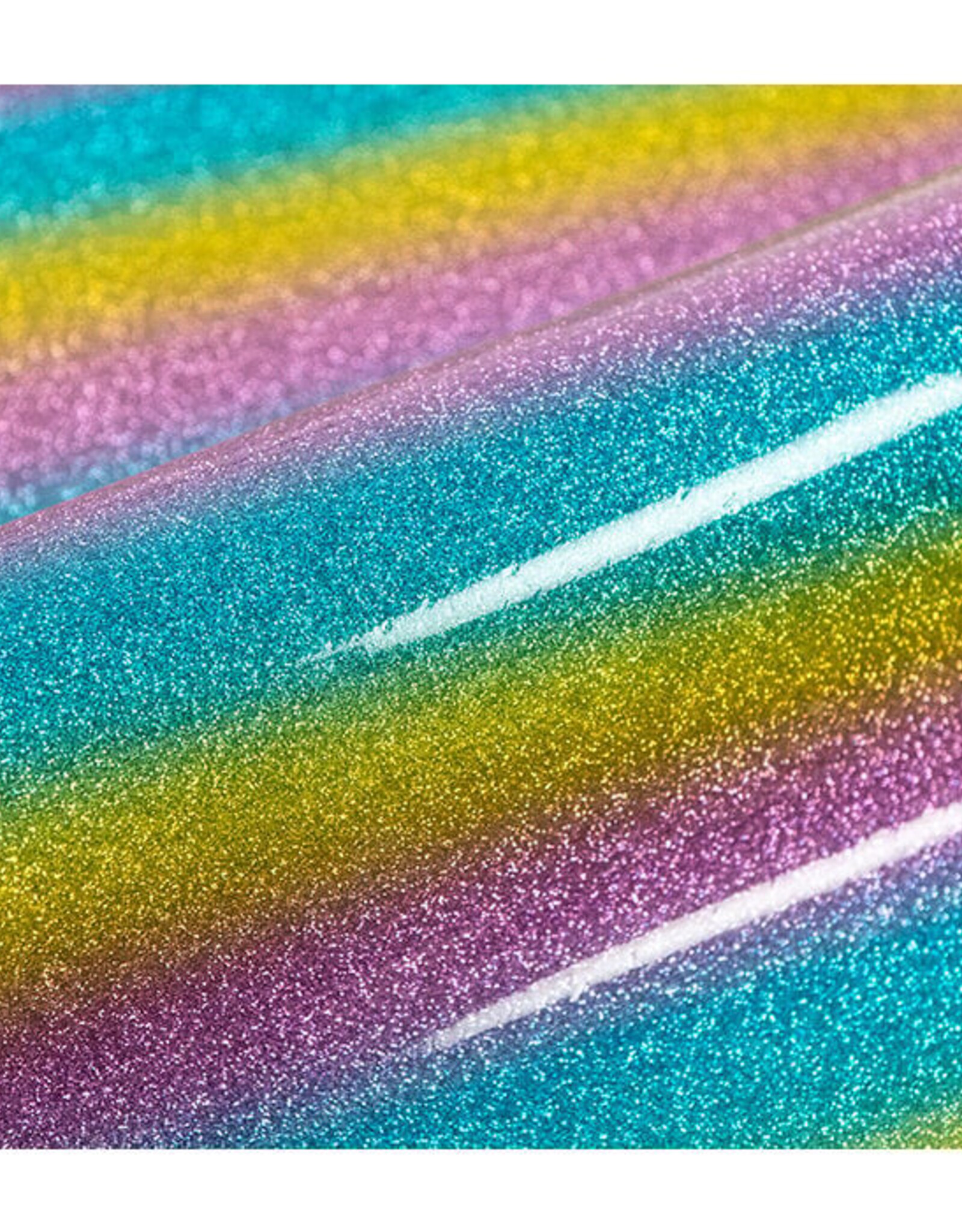 Siser Twinkle Flex 090 Rainbow op 50 cm breedte