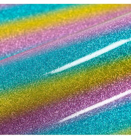 Siser Twinkle Flex 090 Rainbow op 50 cm breedte