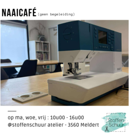Naaicafé - geen begeleiding!