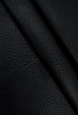 Imitatieleder met structuur Elvis zwart