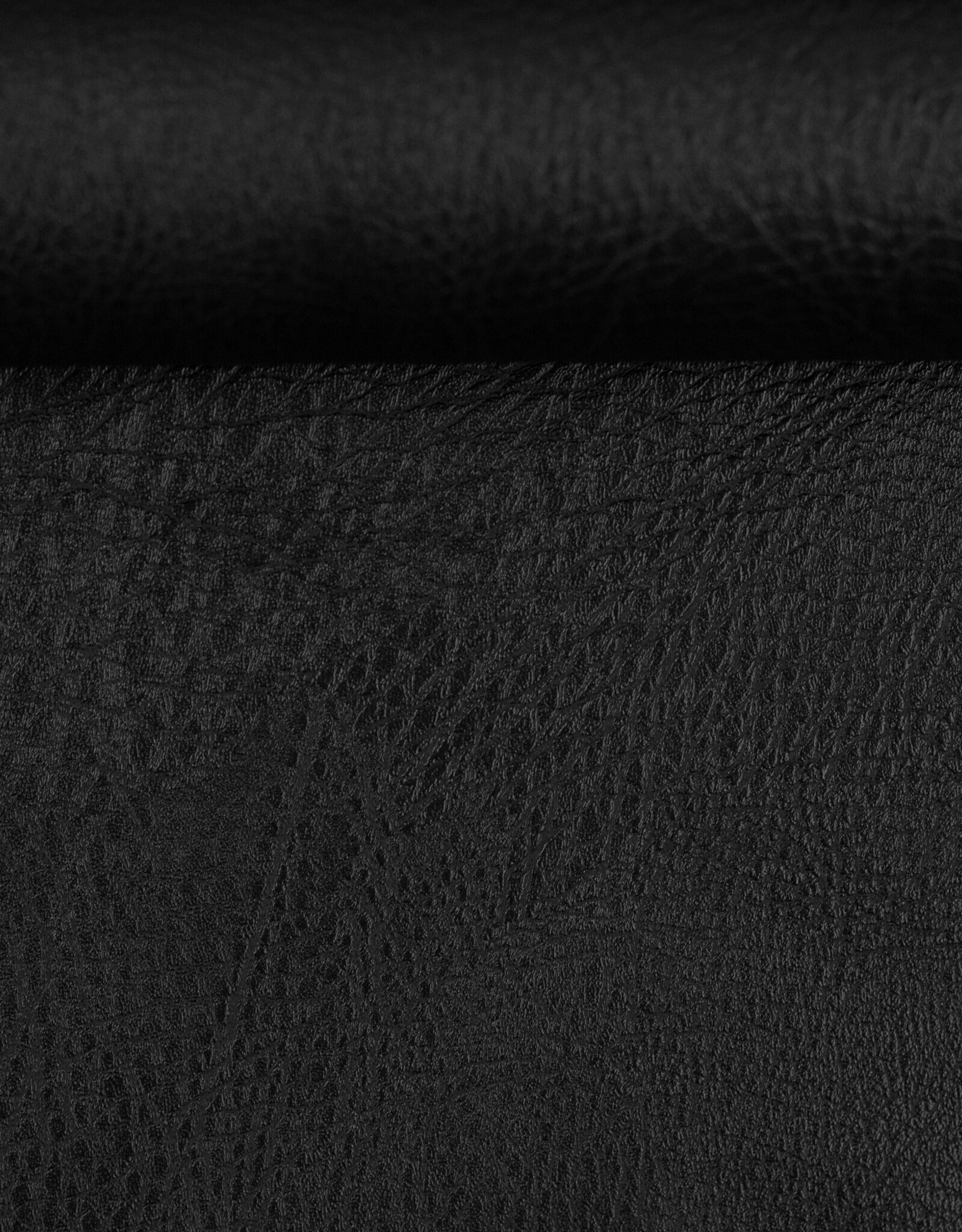 Imitatieleder met structuur Elvis zwart