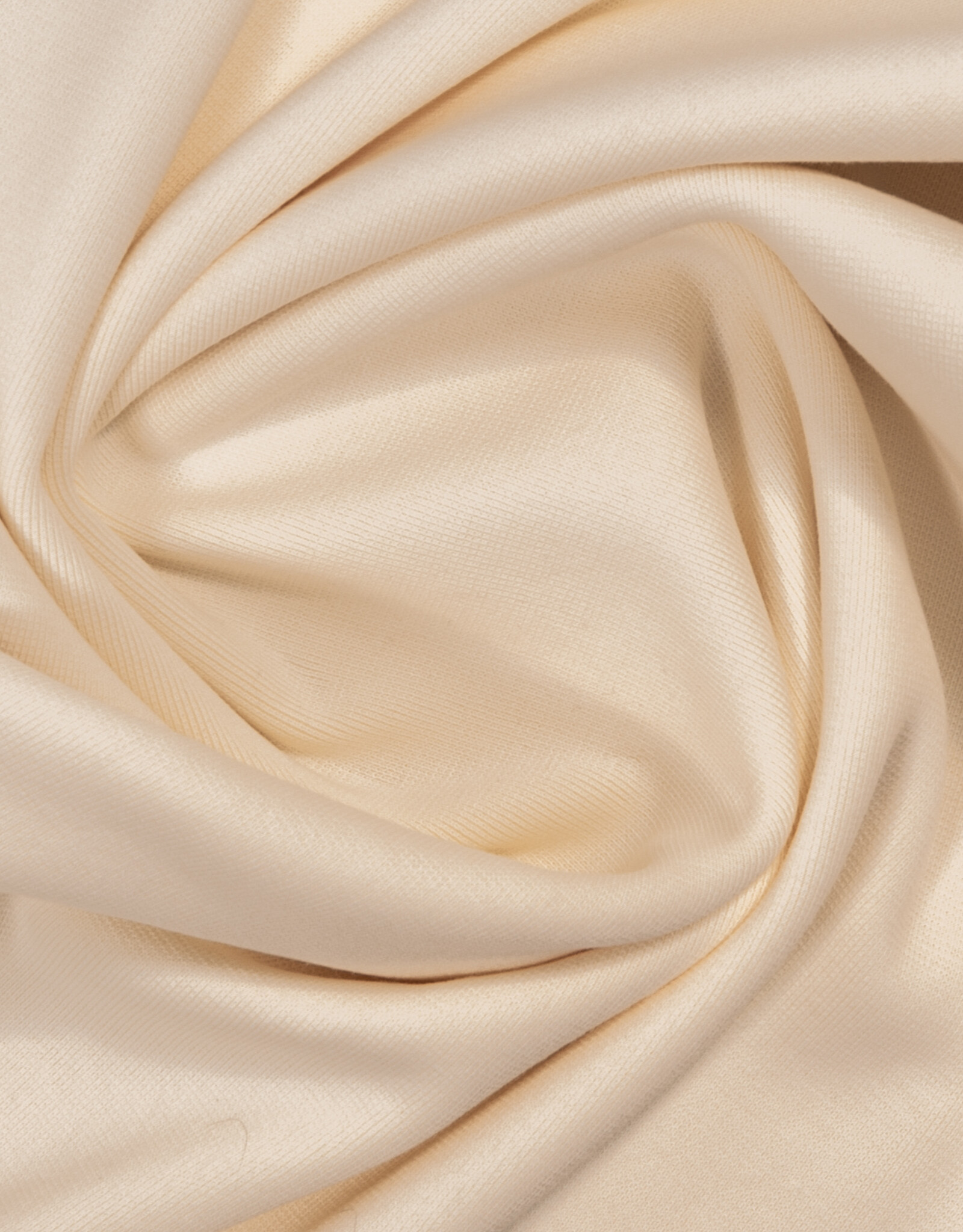 Boordstof vlak 70cm rondgebreid offwhite