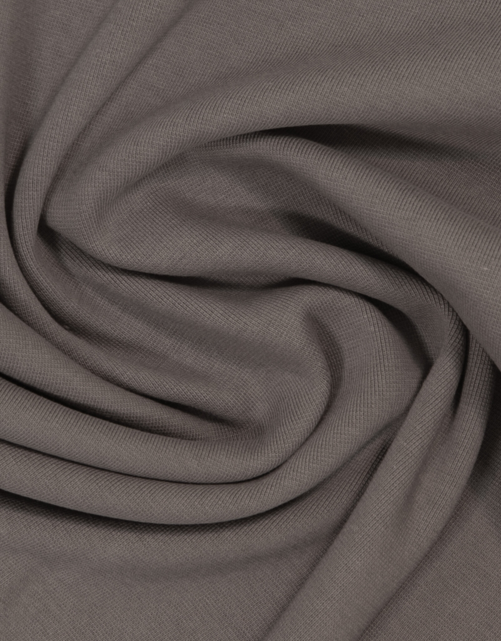 Boordstof vlak 70cm rondgebreid antraciet