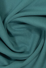 Boordstof vlak 70cm rondgebreid ijsblauw