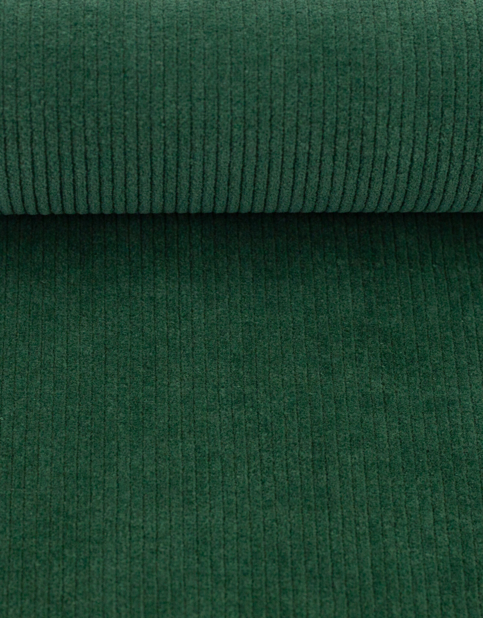 Juna elastisch ribfluweel donker groen