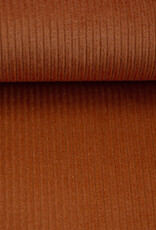 Corduroy met stretch - 8W bubble roest