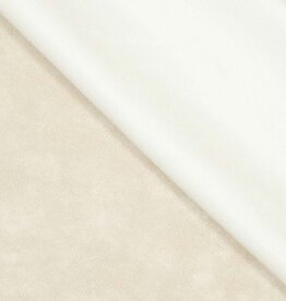 Imitatieleder vegan leather ecru
