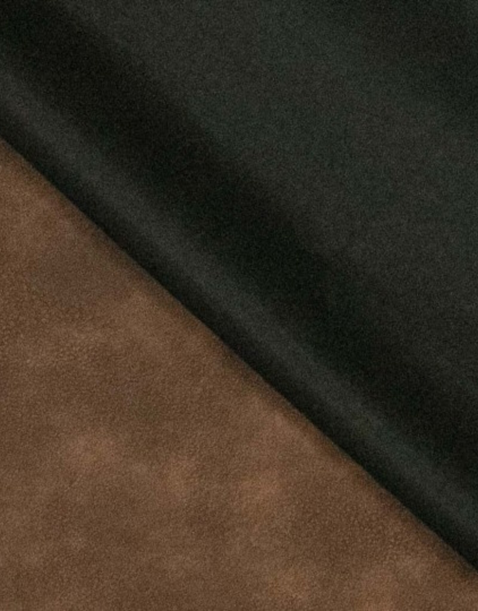 Imitatieleder vegan leather donkerbruin