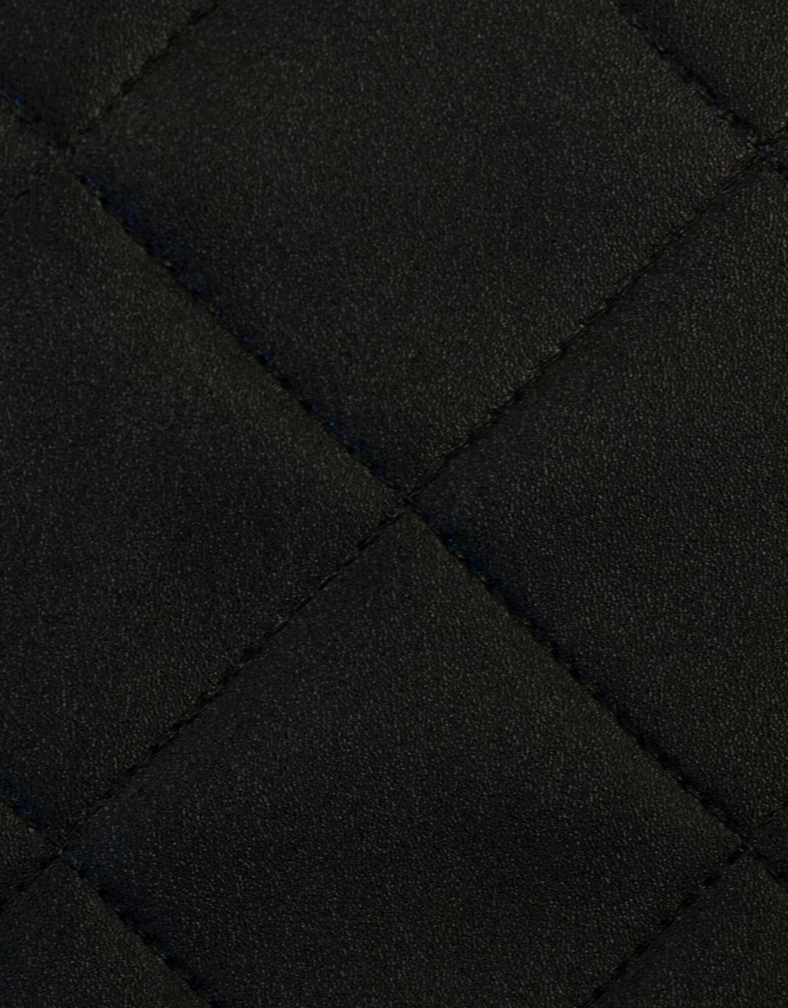 Squared imitatieleder zwart