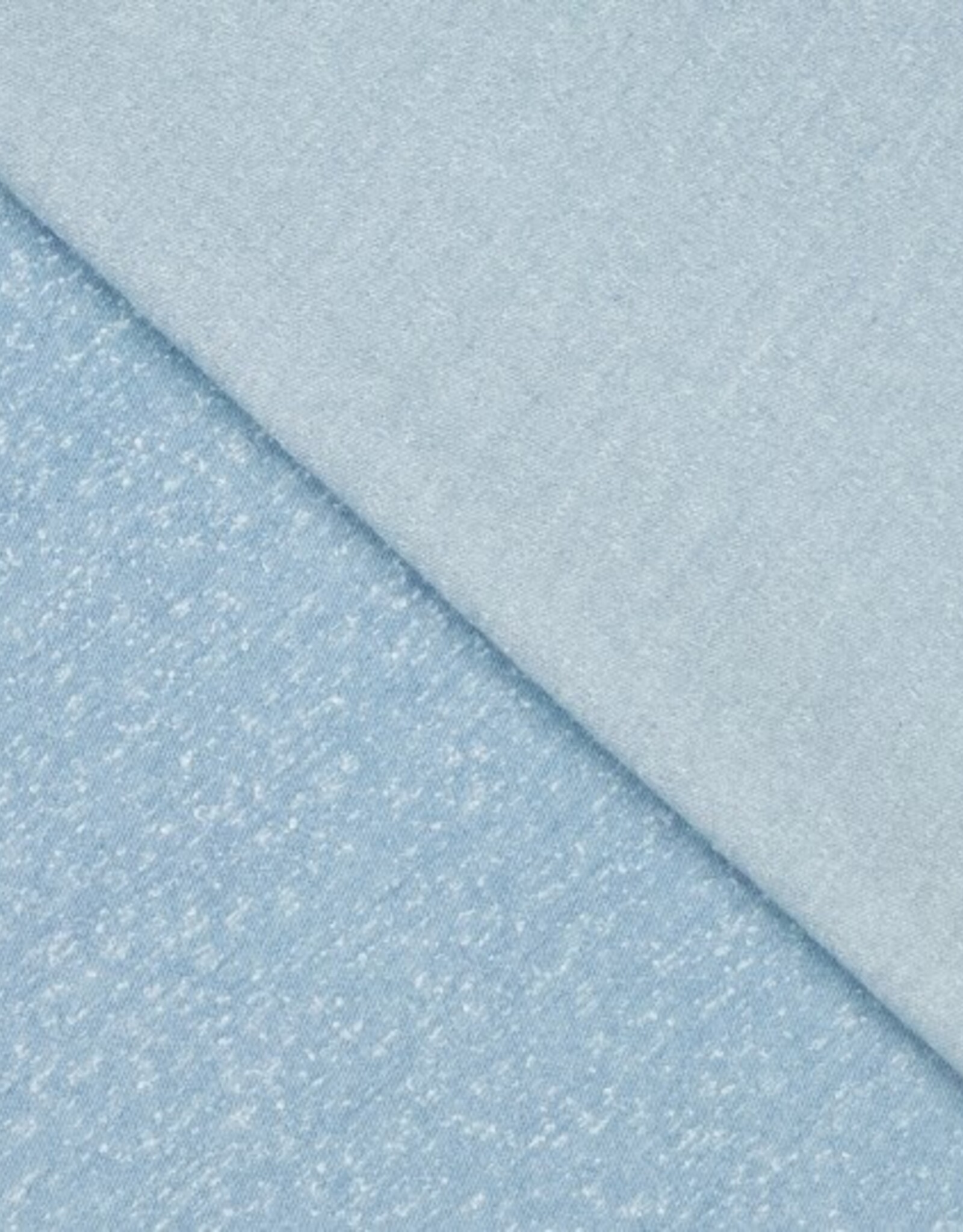 Recycled katoen denim washed jeans blauw broken threads