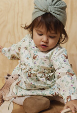 Katoen poplin vegan life eekhoorn, egel, slak