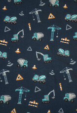 French terry soft touch graafmachines navy