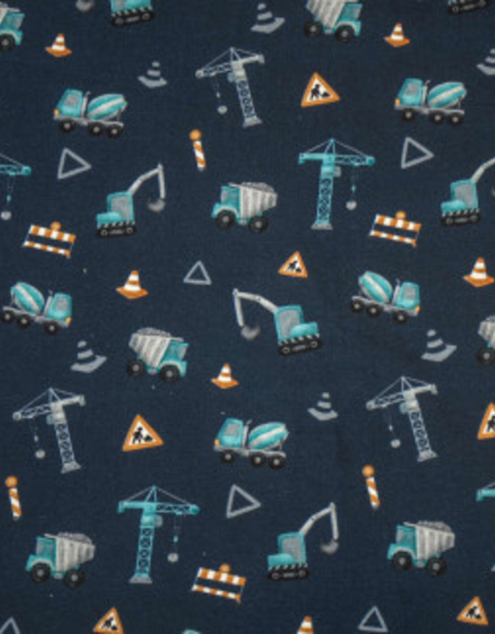 French terry soft touch graafmachines navy