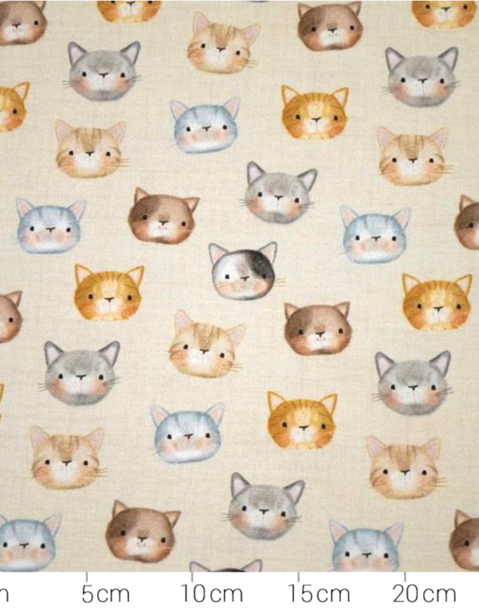 French terry soft touch katjes carlo beige