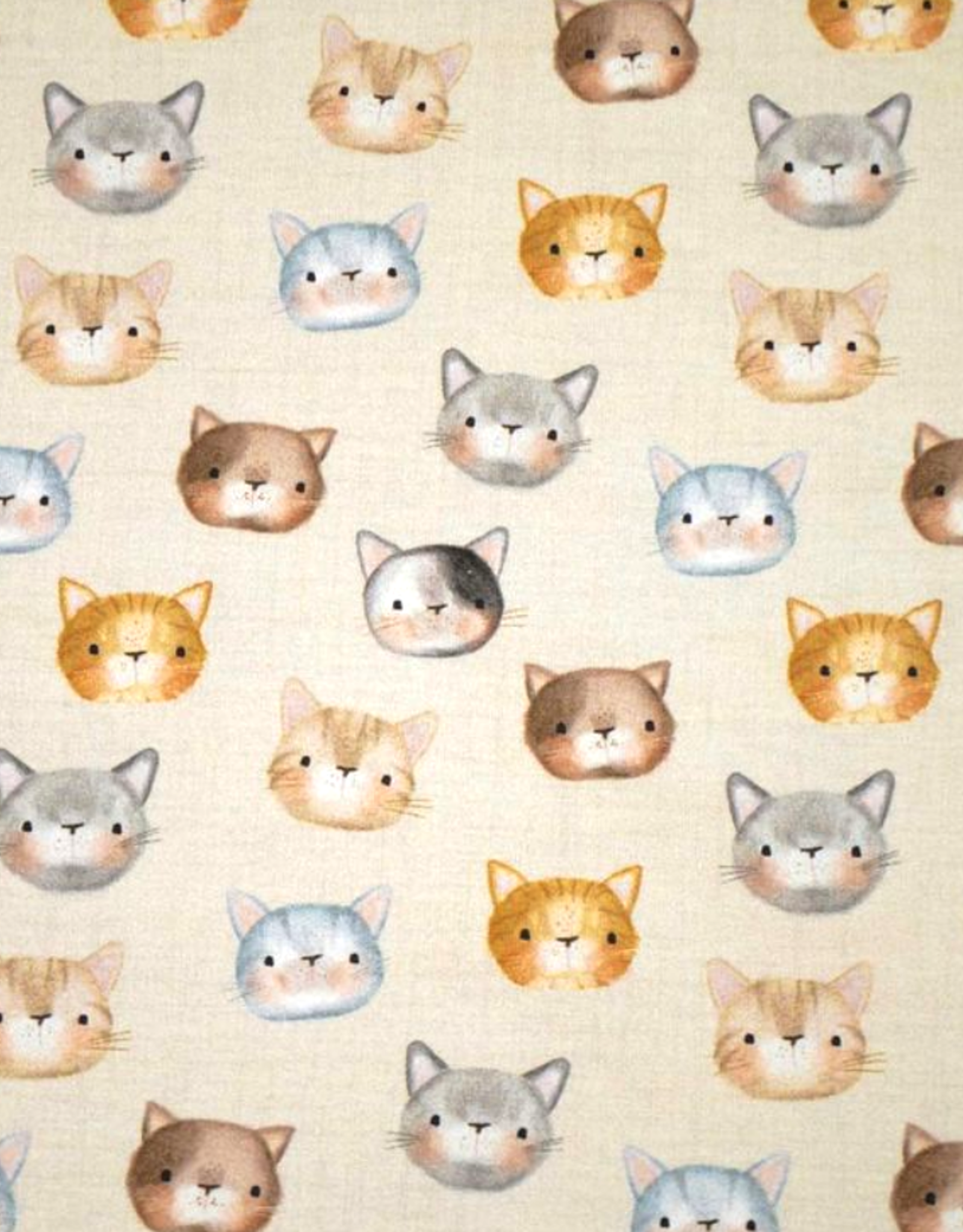 French terry soft touch katjes carlo beige