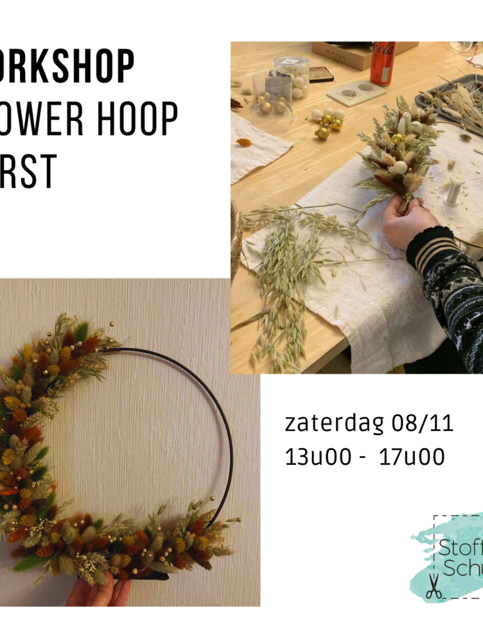 Workshop Flower Hoop 08/11 - 69€