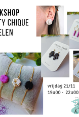 Workshop party chique juwelen in klei  21/11  -  55€ (via betaallink)