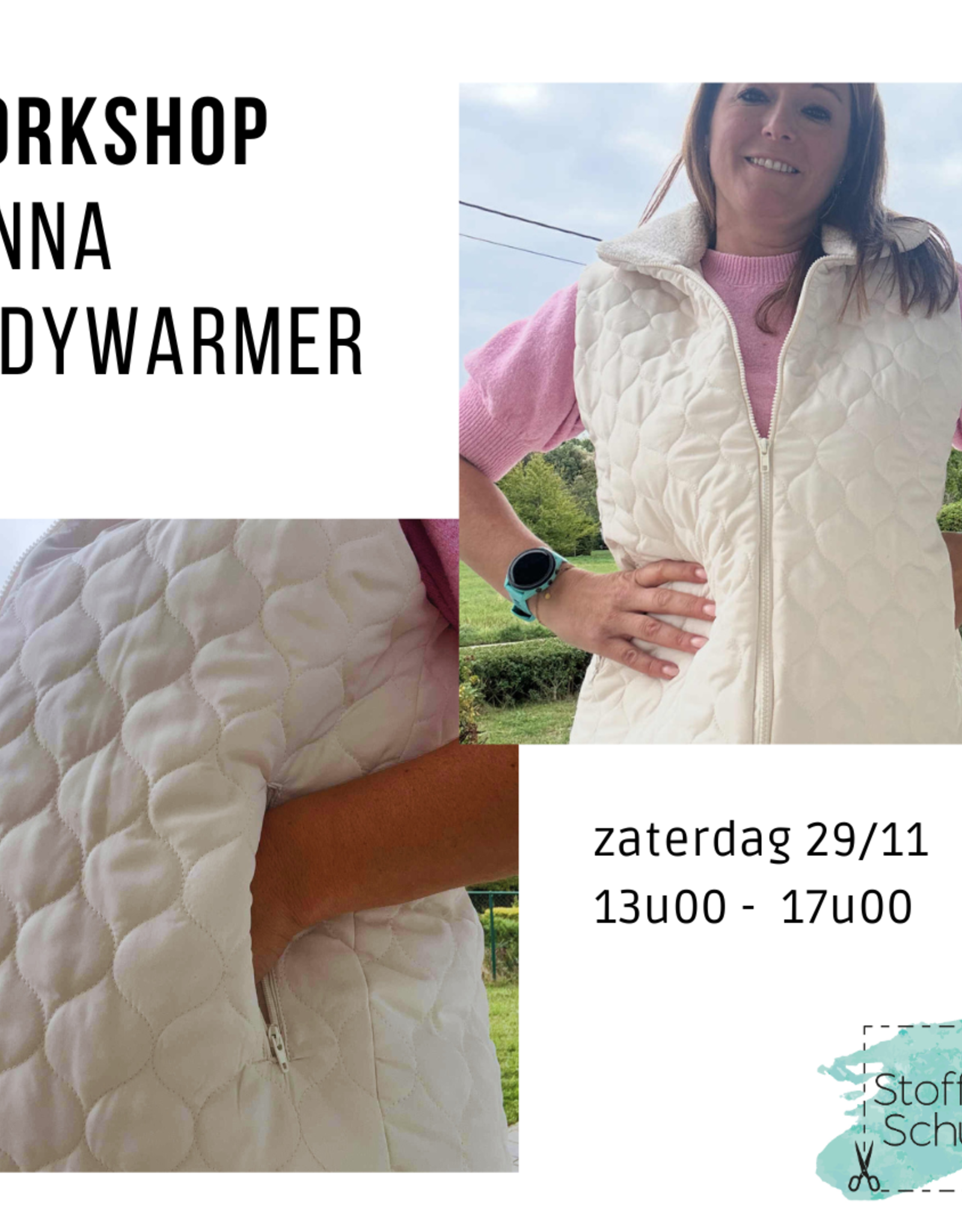 Workshop Junna bodywarmer 29/11