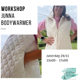 Workshop Junna bodywarmer 29/11