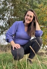 Workshop damessweater met diepe halsuitsnijding 24/10
