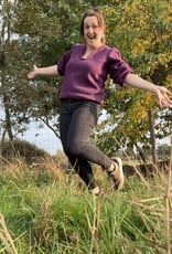 Workshop damessweater met diepe halsuitsnijding 24/10
