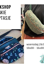 Workshop Frankie en Faye heuptasje 29/10