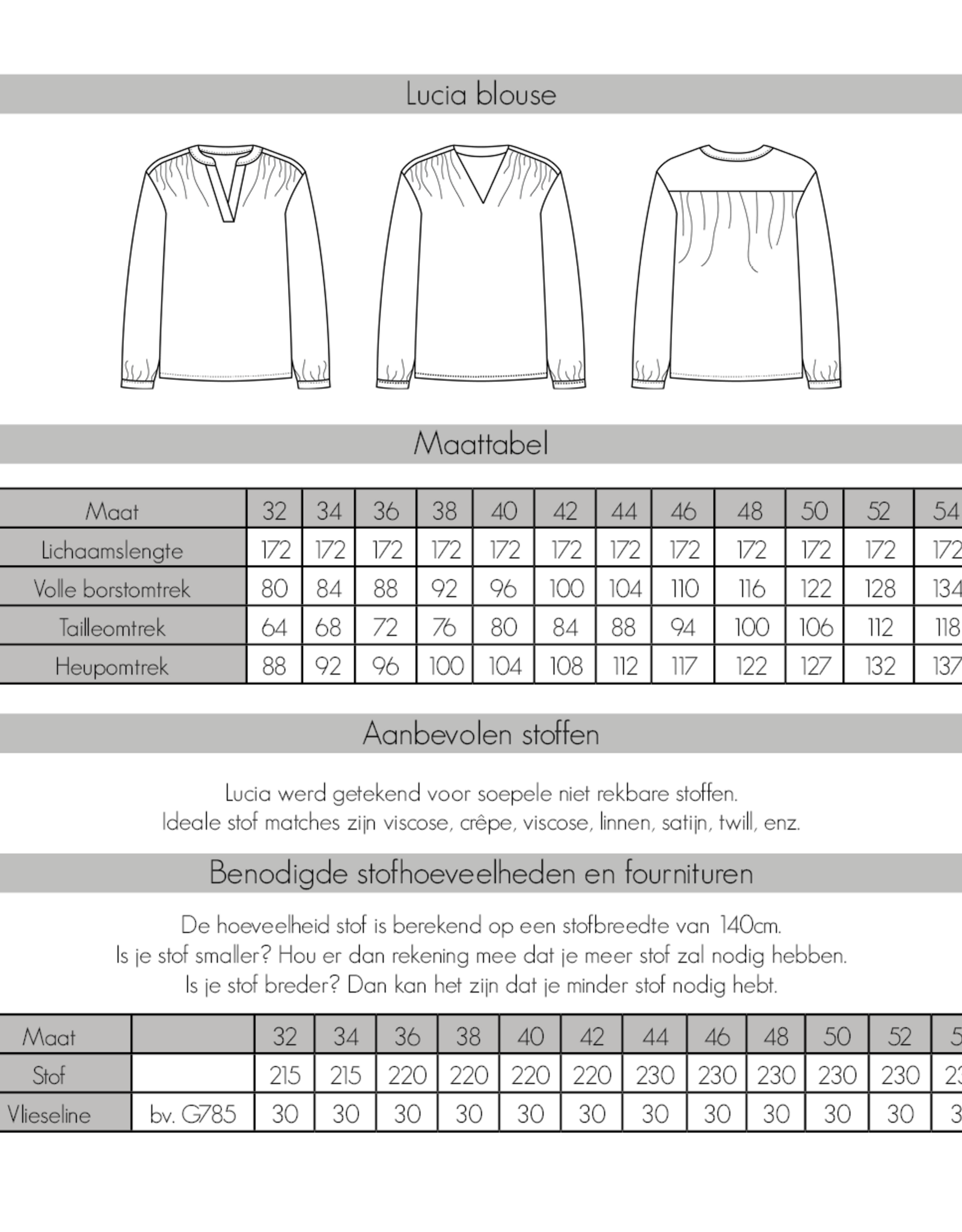 Lucia blouse - Bel'Etoile