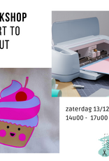 Basisworkshop start to Cricut 13/12
