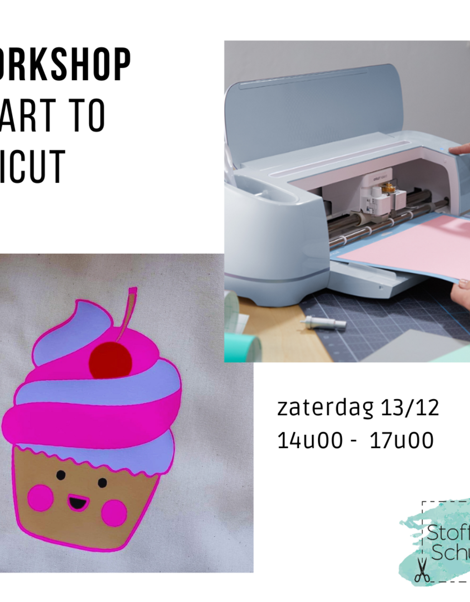 Basisworkshop start to Cricut 13/12