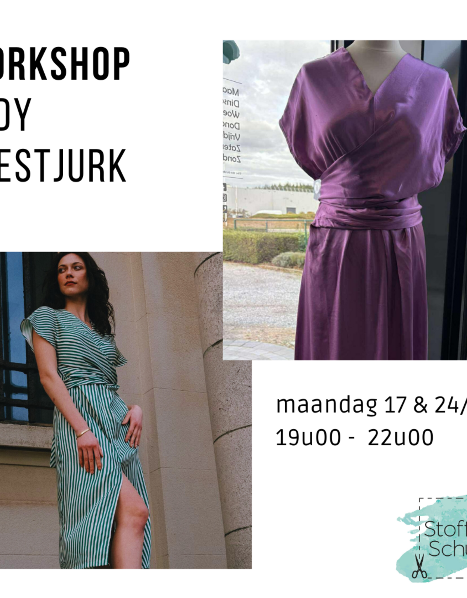 Workshop Judy feestjurk 17&24/11