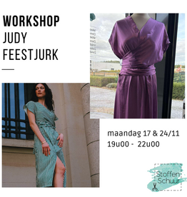 Workshop Judy feestjurk 17&24/11