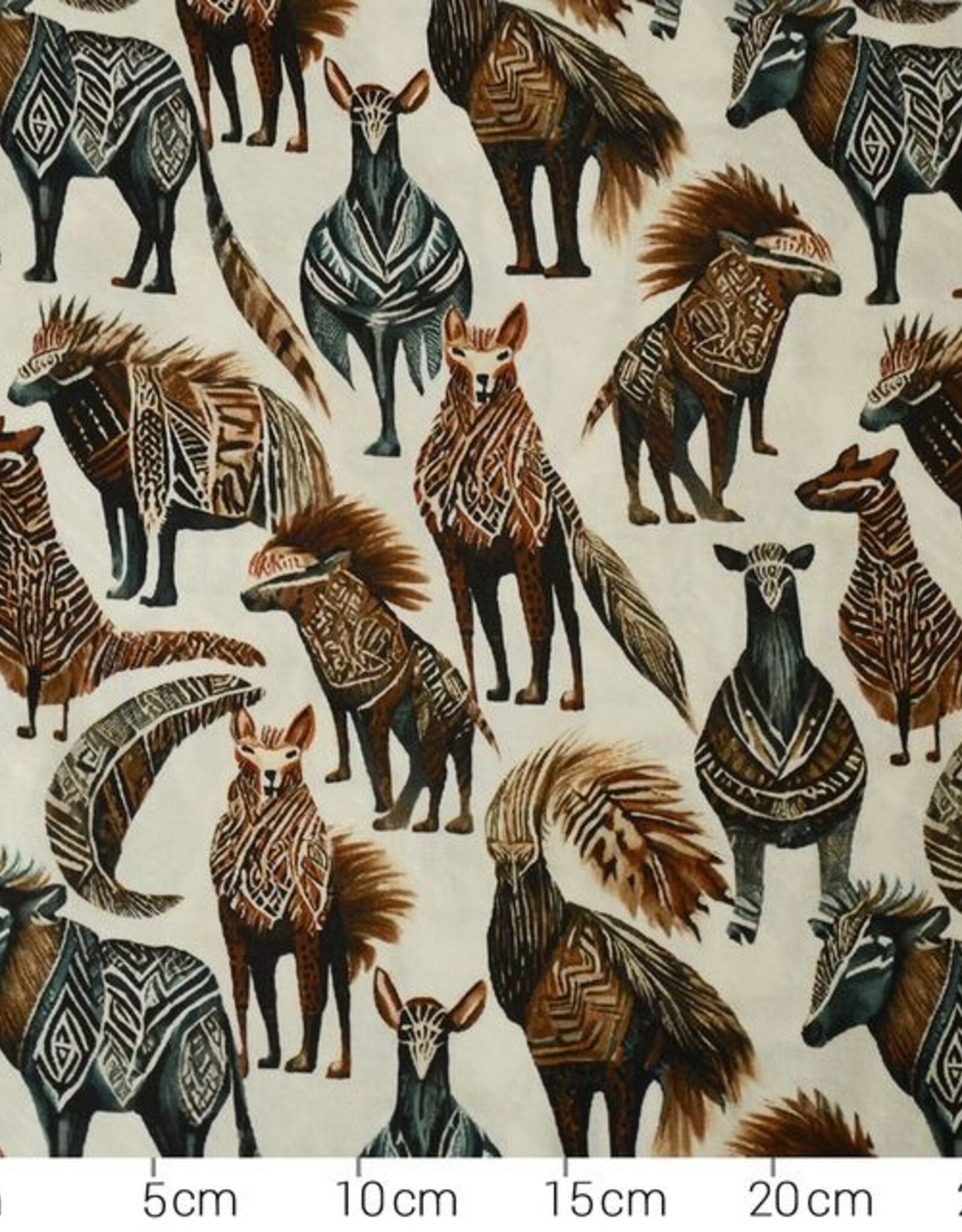 Viscose Afrikaanse dieren